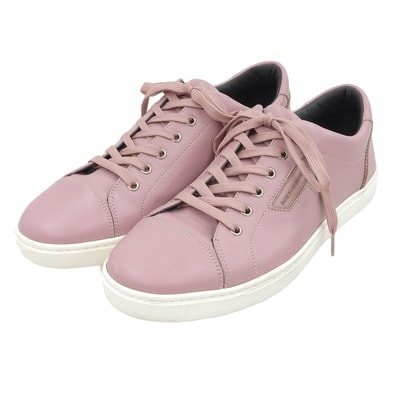 極美品 ドルチェ&ガッバーナ
ローカットスニーカー ピンク メンズ 9 CS1326