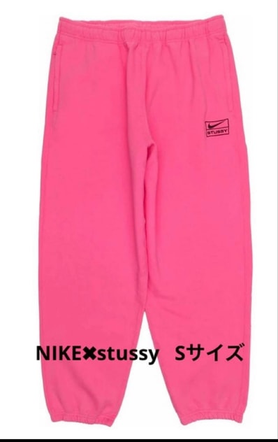 Stussy × Nike NRG Washed Fleece Pant (US Size) "Pink" DO5296-670
