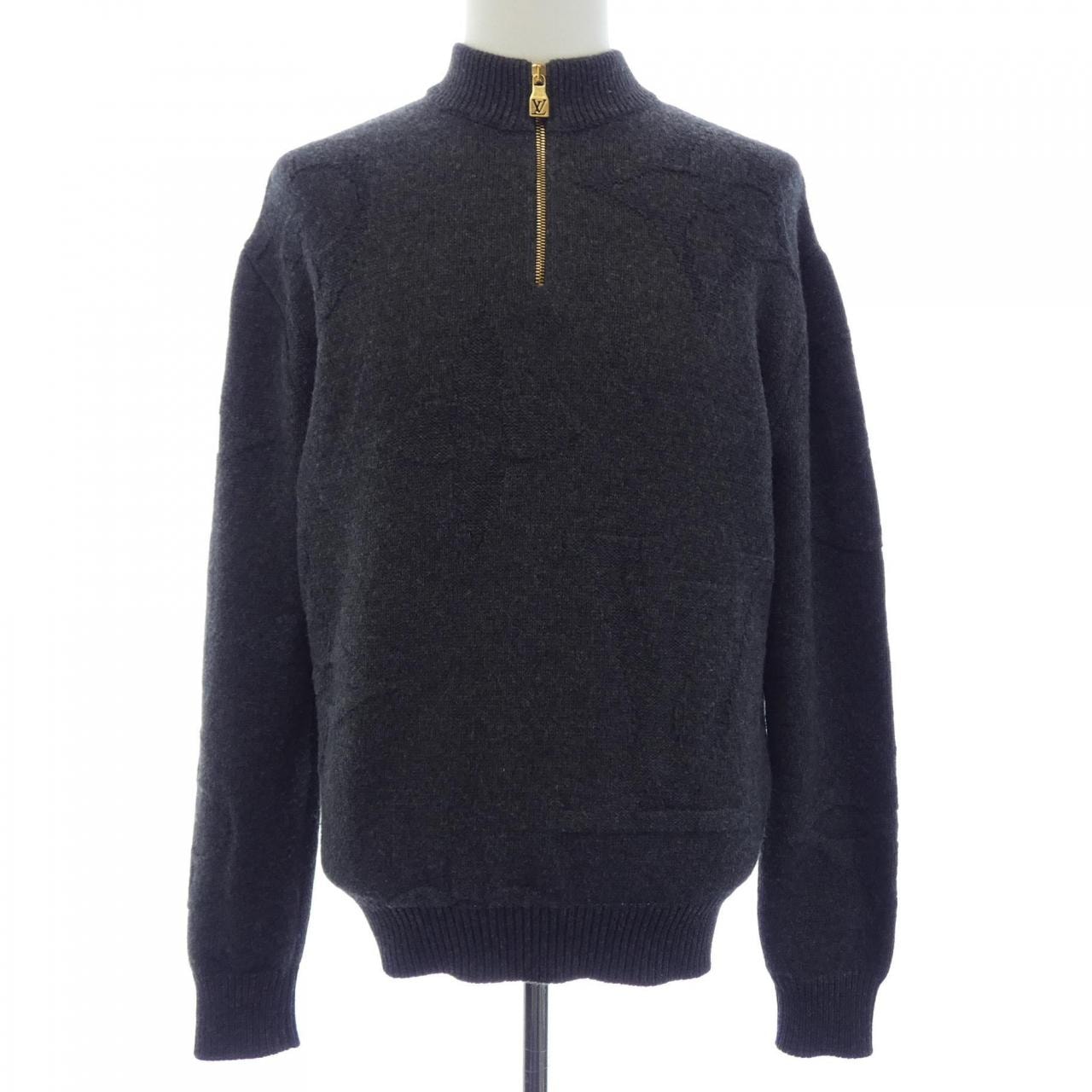 ルイヴィトン LOUIS VUITTON モノグラムジャカードウールハーフジッププルオーバー HSN04WNOS ニット