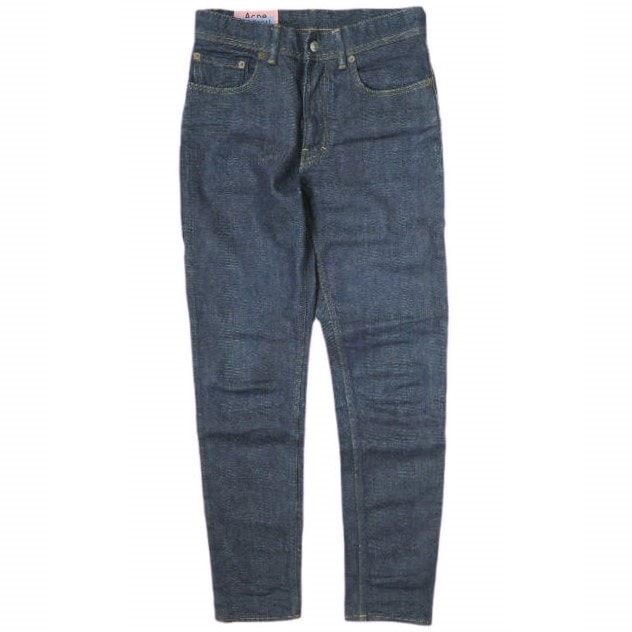 Acne Studios Bla Konst アクネ ストゥディオズ ブロコンスト イタリア製 Melk Indigo 5Pスキニーデニムパンツ 25 インディゴ ジップフライ ジーンズ ボトムス g21270