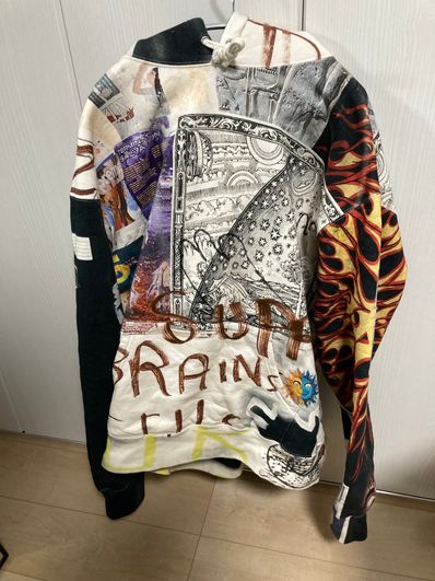 Supreme LSD Spells Hooded Sweatshirt "Ivory"