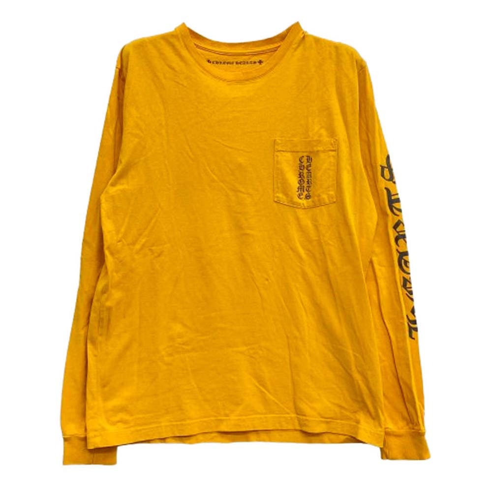 Chrome Hearts Arm Print L/S Tee "Orange"