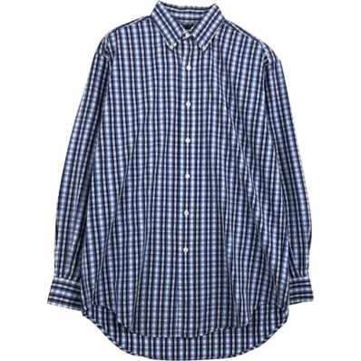 古着 ラルフローレン Ralph Lauren BLAKE 長袖 ボタンダウンチェックシャツ メンズS相当/eaa628782