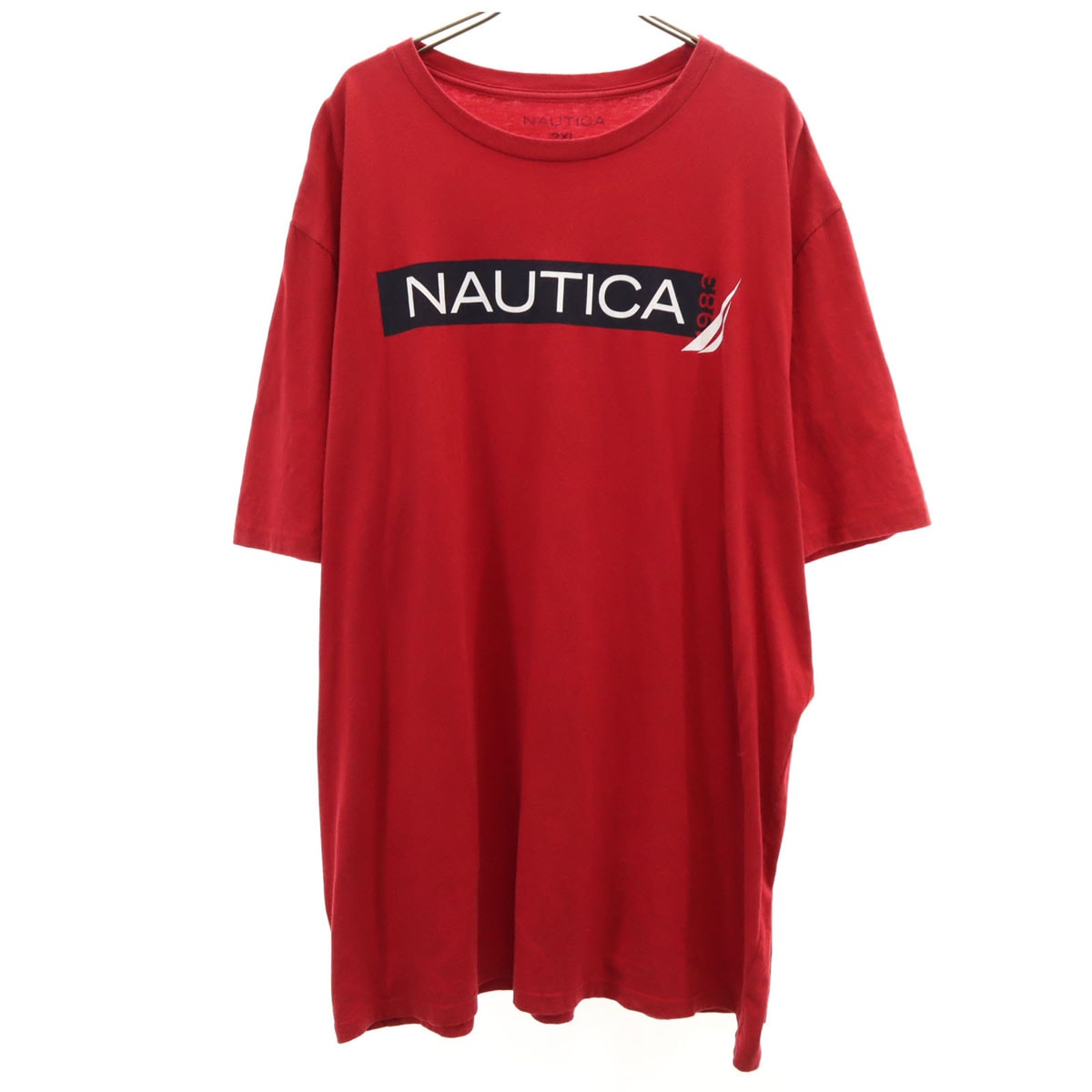 NAUTICA ノーティカ 半袖 Tシャツ 2XL レッド ビッグサイズ