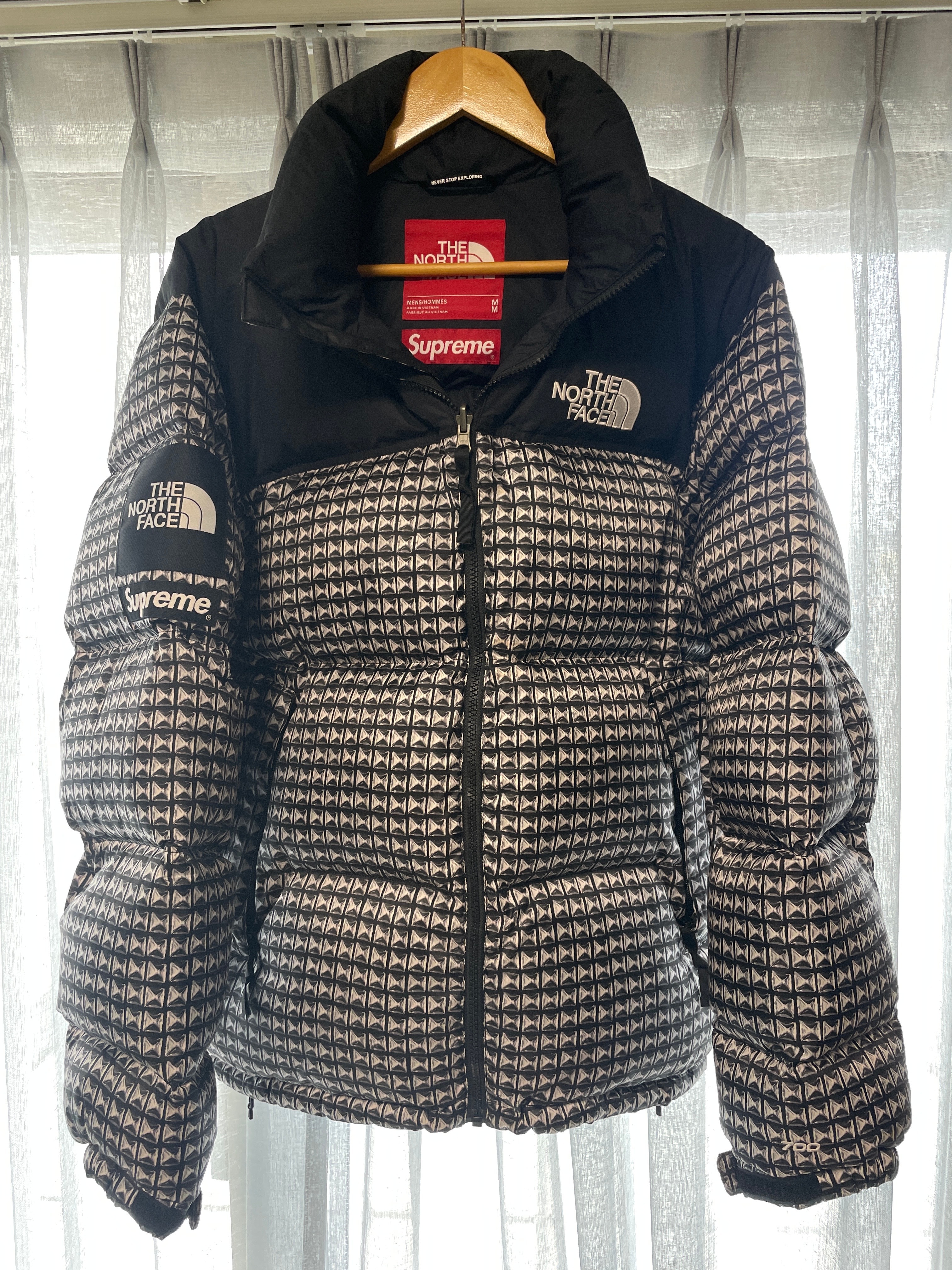 Supreme x The North Face Studded Nuptse Jacket "Black"