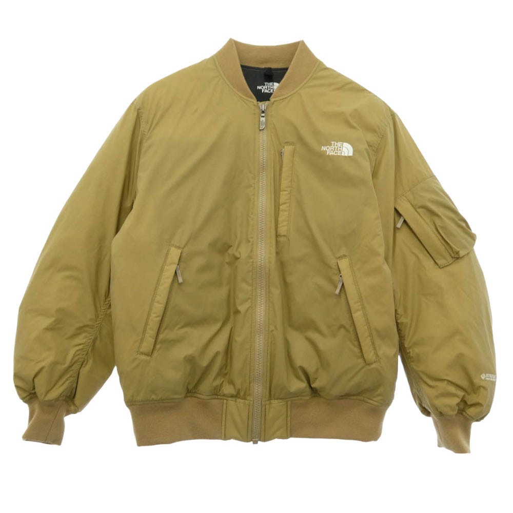THE NORTH FACE ノースフェイス ND42330R GTX Insulation Bomber ゴアテックス インサレーション 中綿 ボンバージャケット ライトブラウン系 M【中古】