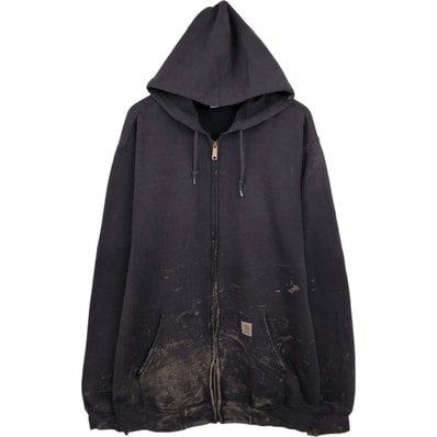 古着 カーハート carhartt スウェットフルジップパーカー メンズL相当/eaa675992