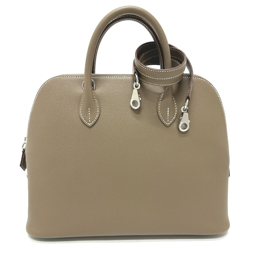 エルメス HERMES ボリード 30 1923 2WAY バッグ カバン ショルダーバッグ ハンドバッグ エプソン B刻 エトゥープ ベージュ 未使用