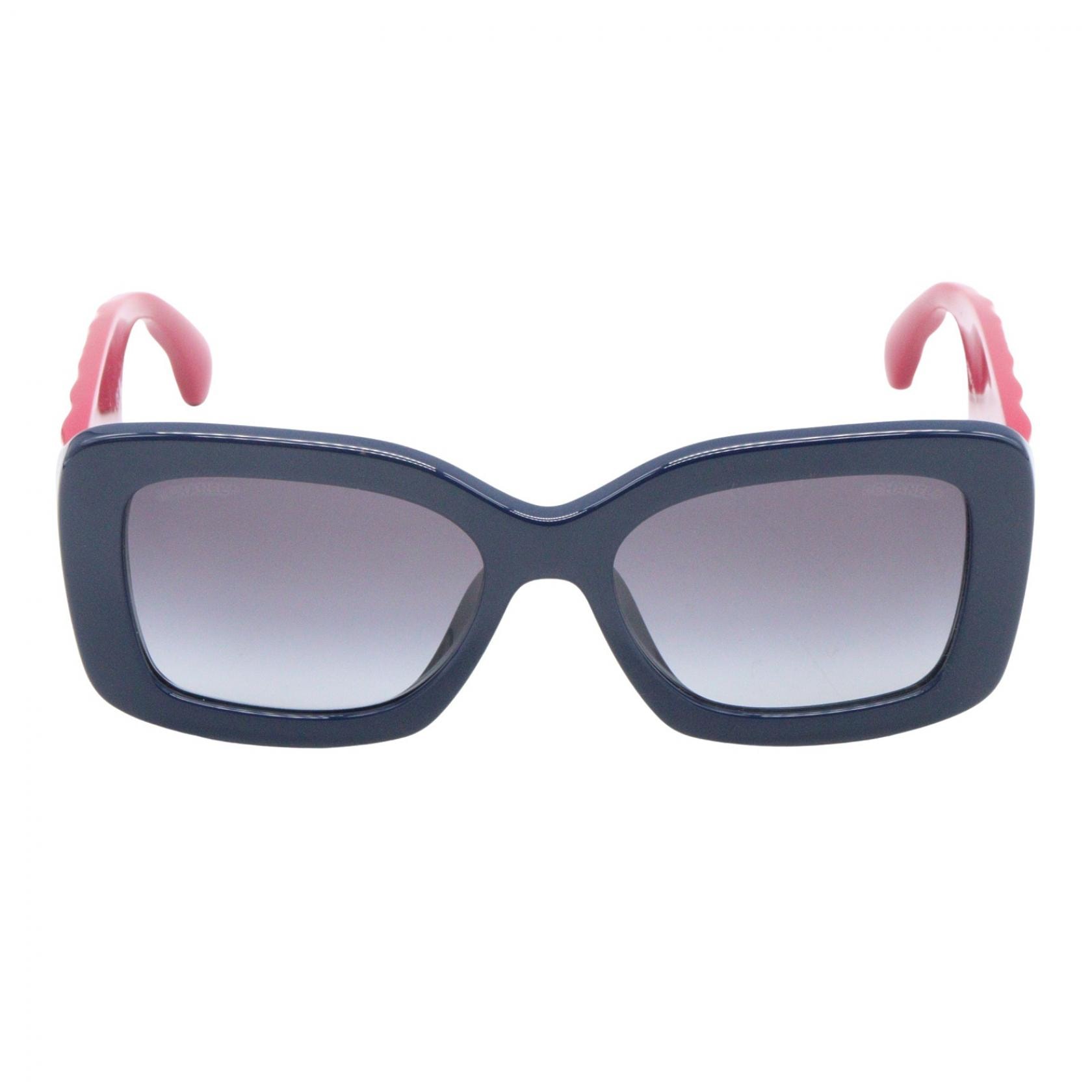 シャネル CHANEL サングラス サングラス 衣料品 アセテート レディース ブルー系 / ピンク系 5483A 1658/S6 【中古】