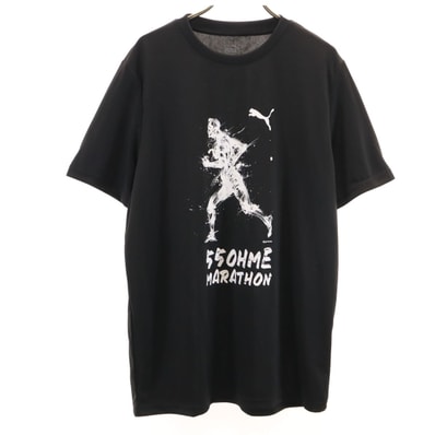 PUMA プーマ 半袖 Tシャツ L ブラック