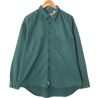 古着 90年代 リーバイス Levi's 長袖 デニムシャツ メンズXL相当/eaa531133