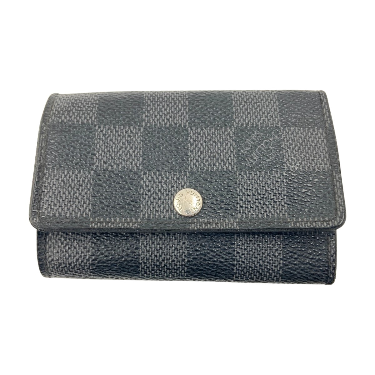 LOUIS VUITTON ルイヴィトン ダミエ グラフィット ミュルティクレ 6 6連キーケース  N62662 ブラック