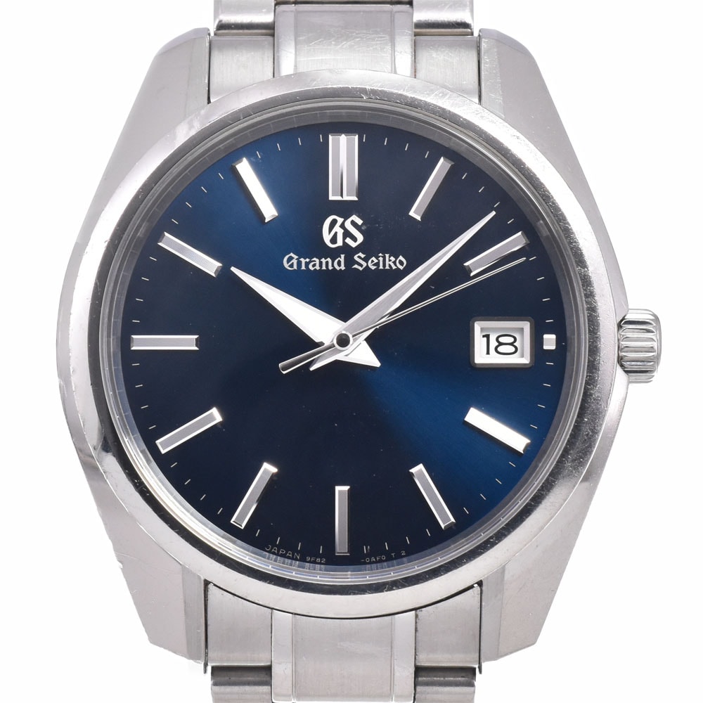 セイコー SEIKO SBGV239/9F82-0AA0 グランドセイコー ヘリテージコレクション デイト ブルー クォーツ メンズ 腕時計 I#150637