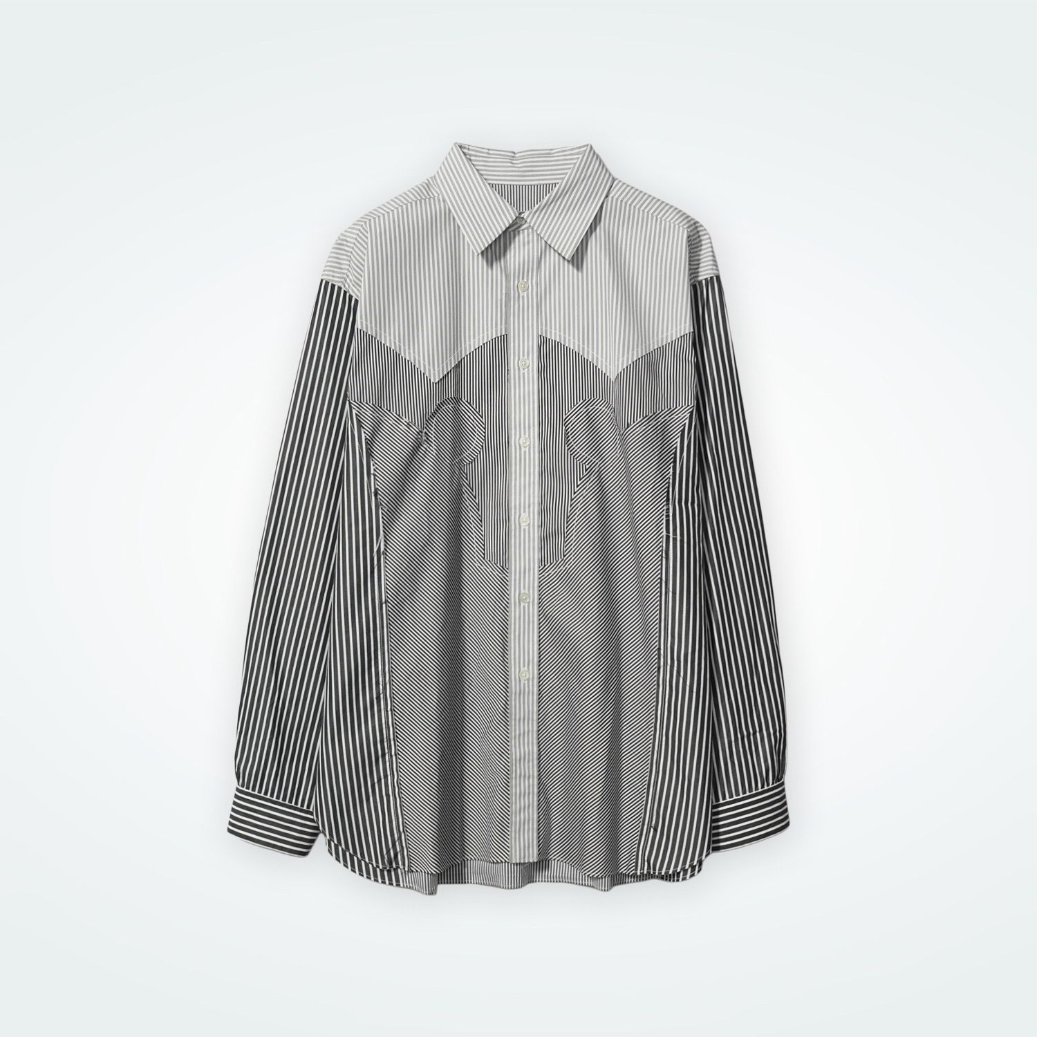 Maison Margiela 24SS YOKE Stripe Shirt
