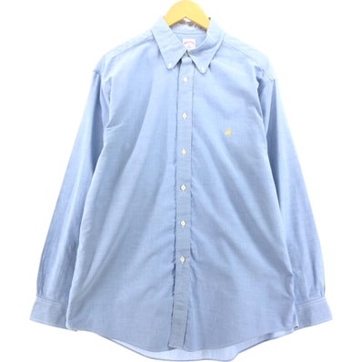 古着 ブルックスブラザーズ Brooks Brothers 346 長袖 コットンシャツ メンズL相当/eaa564483