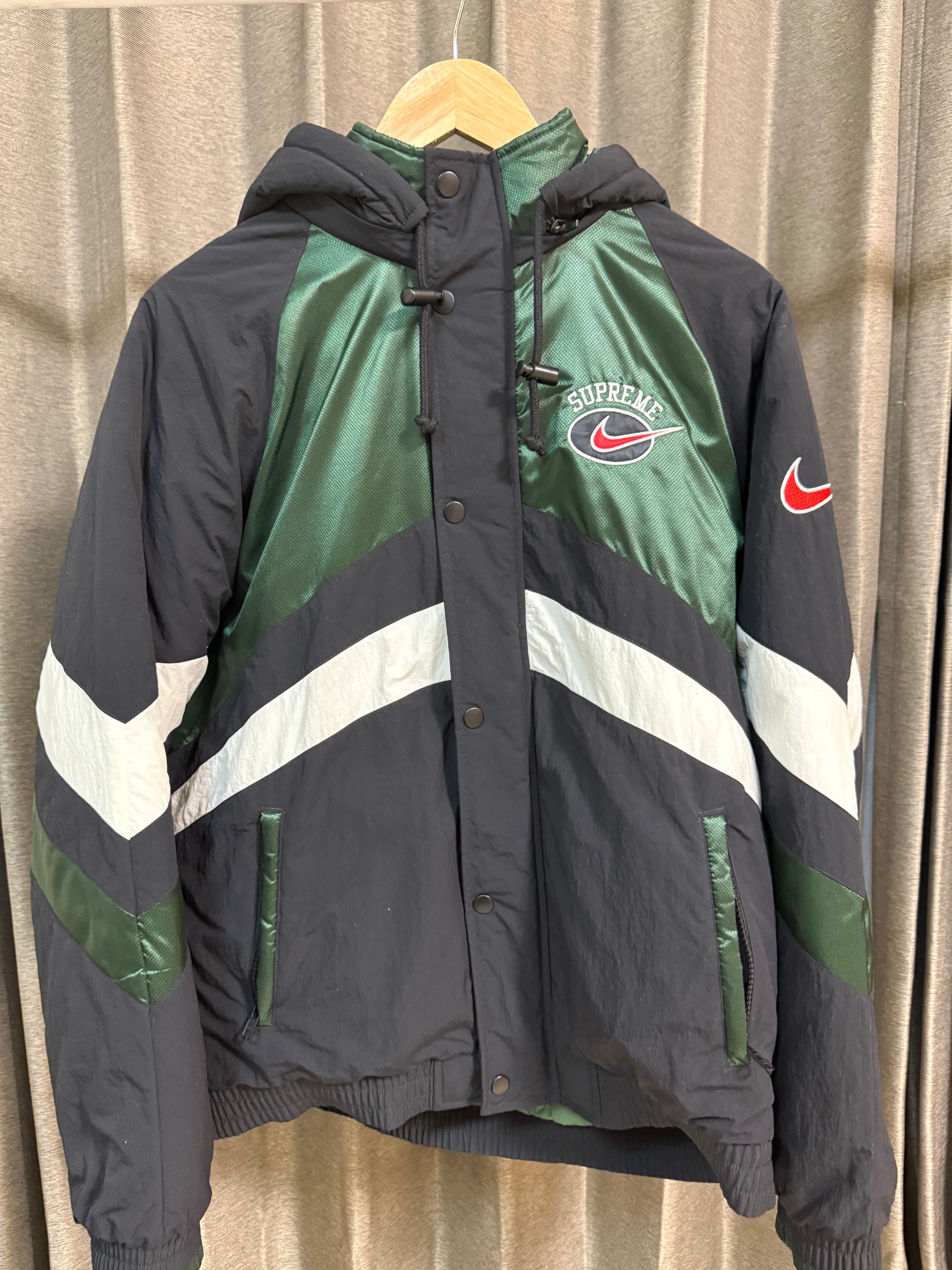Supreme / Nike Hooded Sport Jacket "Green"