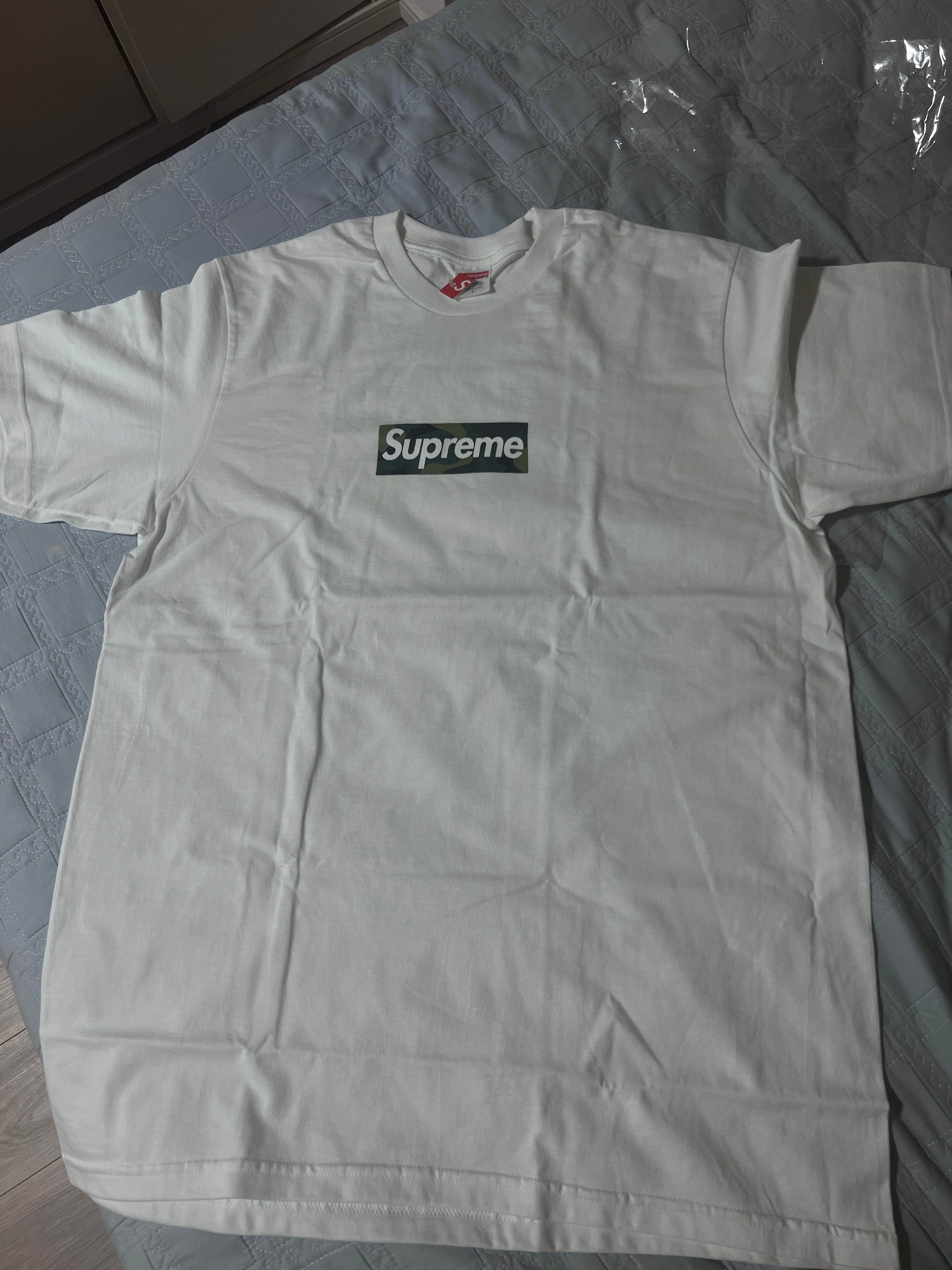 Supreme Box Logo Tee "White" (23FW)
