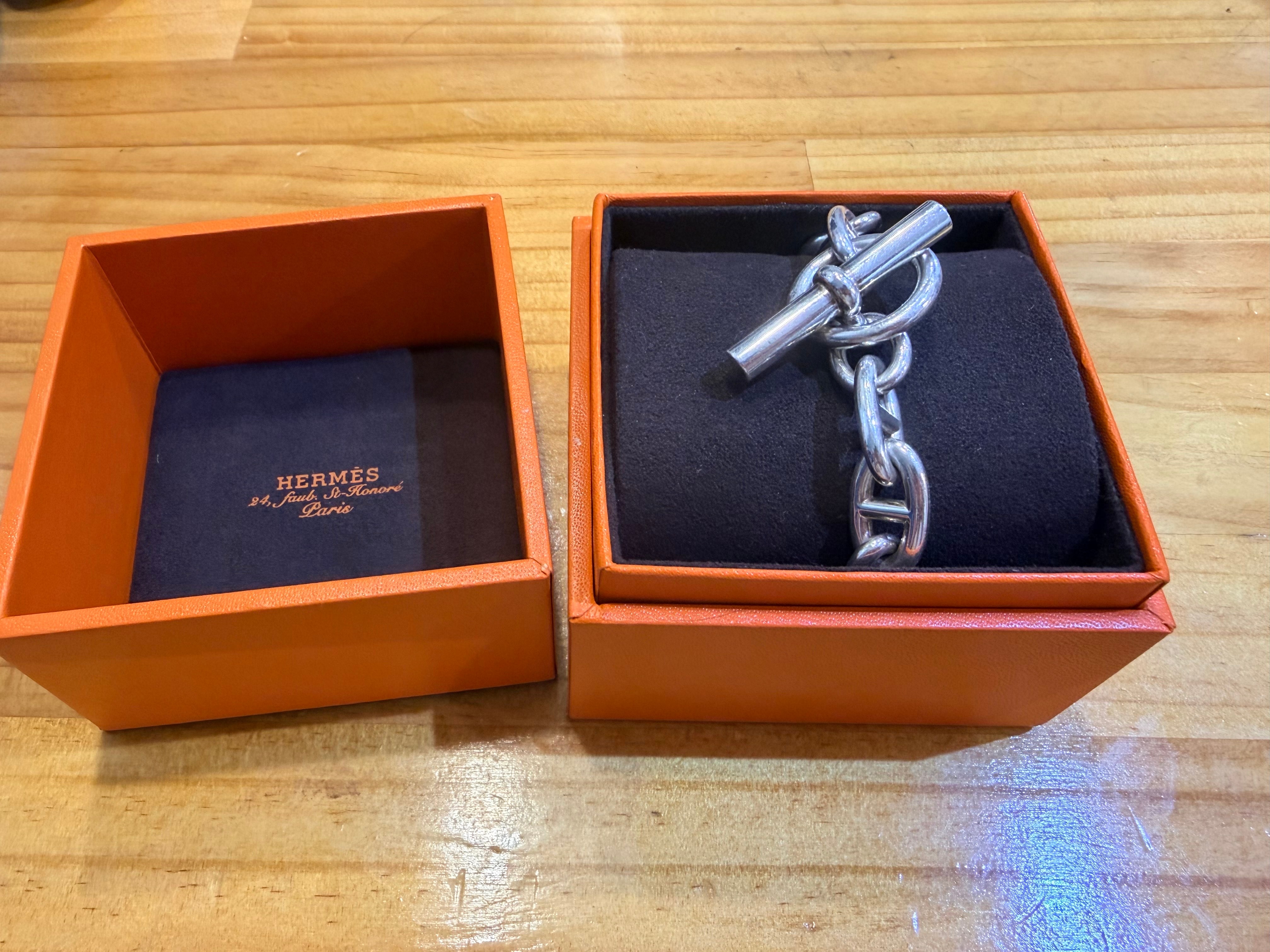 Hermes Chaine D'ancre GM Bracelet "Silver"