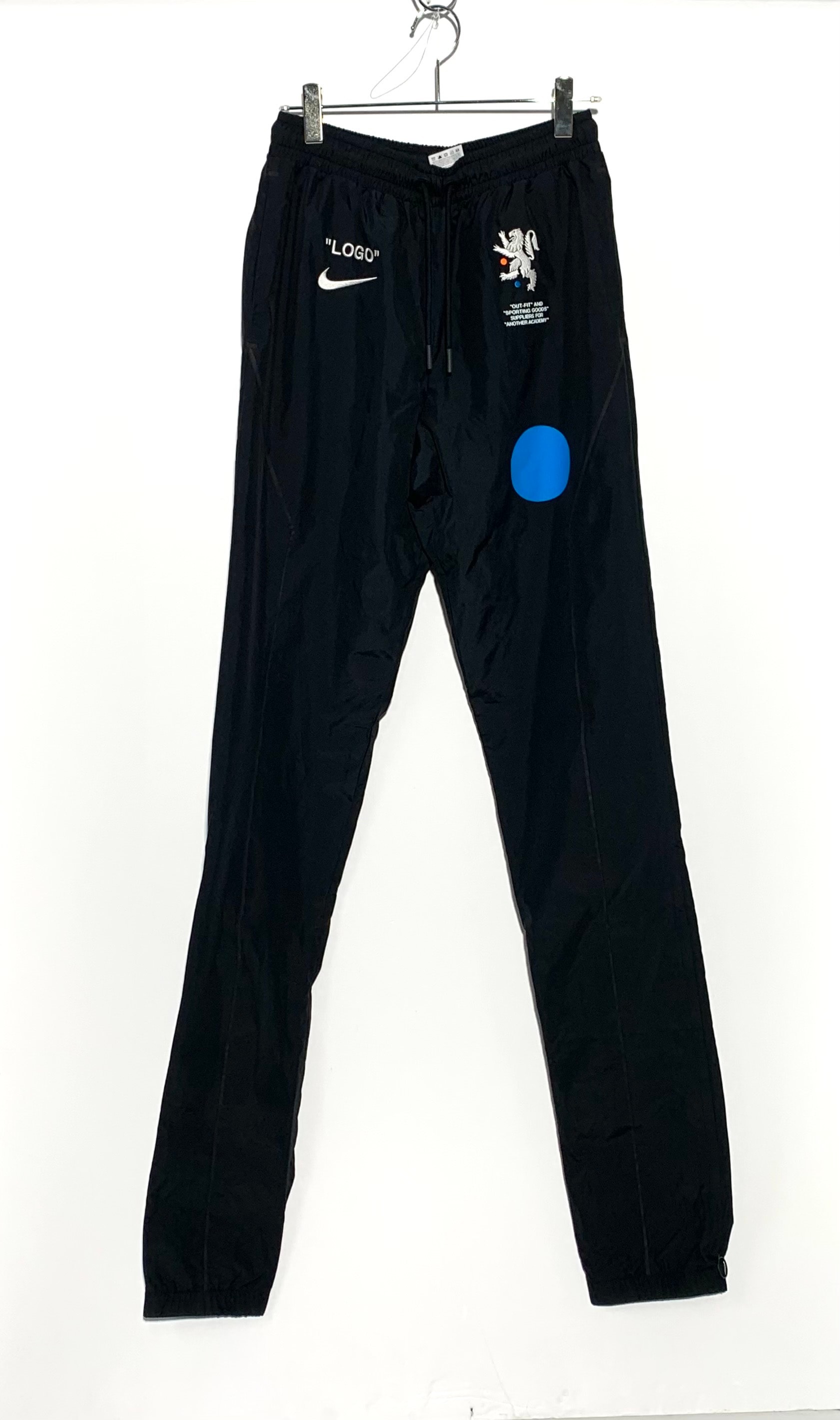 NIKE OFF-WHITE TRACK PANTS  Black