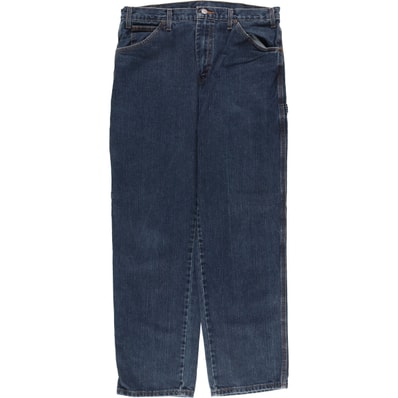 古着 ディッキーズ Dickies デニムペインターパンツ メンズw34相当/eaa556616