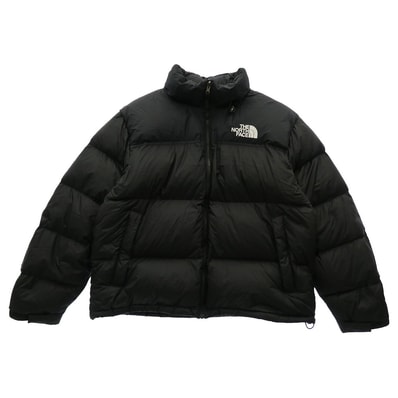 THE NORTH FACE ノースフェイス ダウンジャケット NF0A3C8D Retro Nuptse Jacket レトロ ヌプシ ジャケット ダウンジャケット ブラック系 XL【中古】