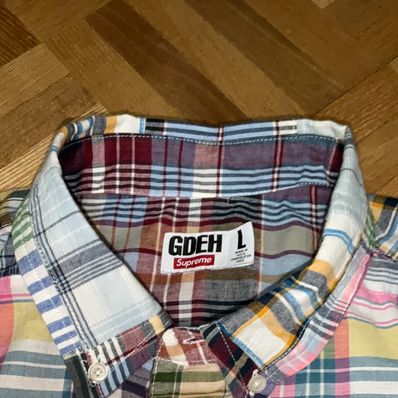 Supreme x GOODENOUGH Patchwork S/S Shirt Supreme x GOODENOUGH Patchwork S/S Shirt