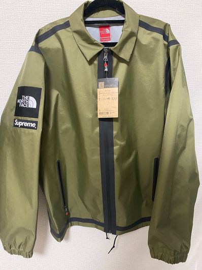 Supreme x The North Face Summit Series Outer Tape Seam Coaches Jacket "Olive"