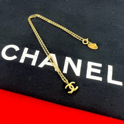 CHANEL シャネル ココマーク チェーン ネックレス GP ネックレス ゴールド
243-4