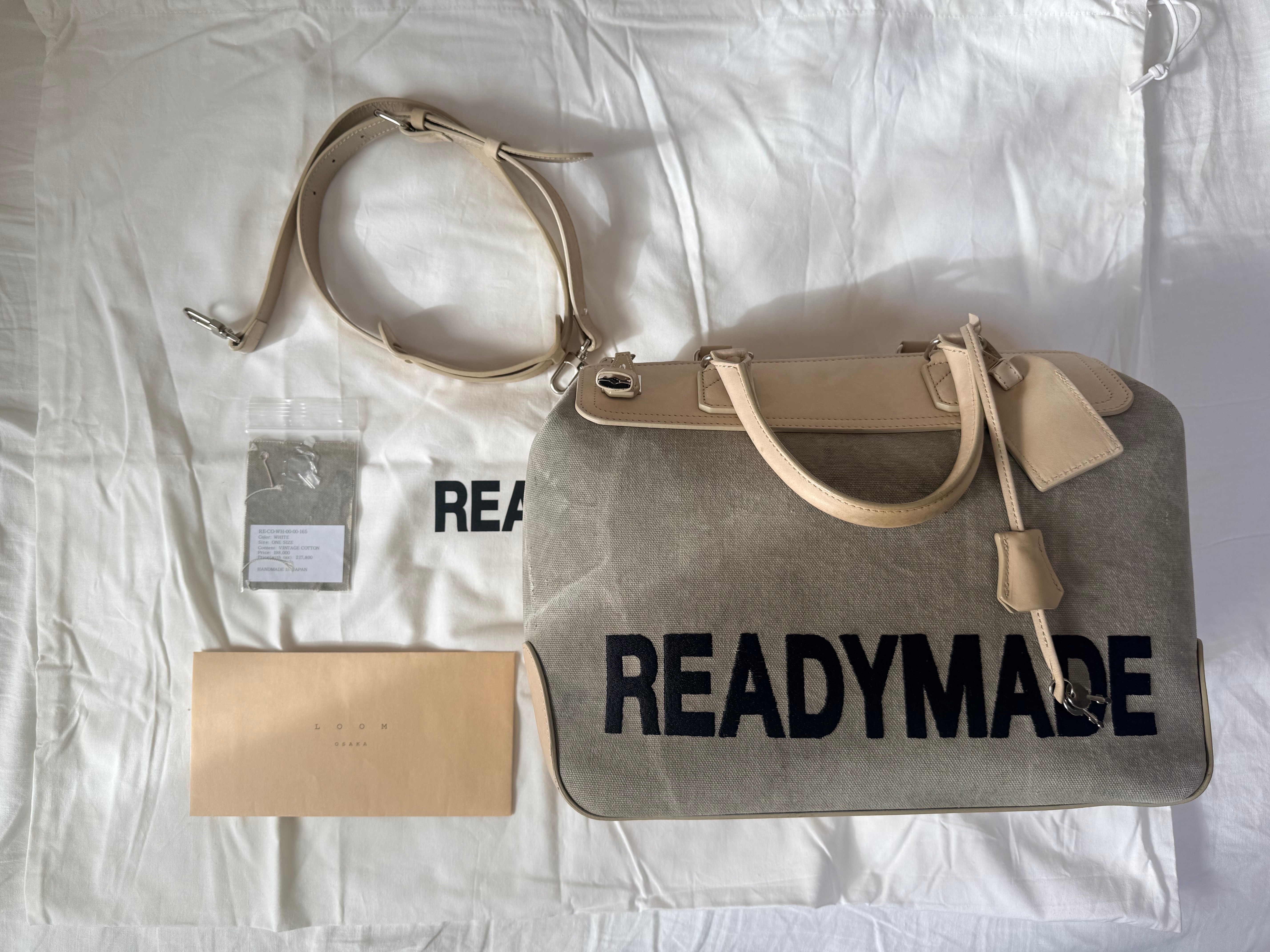 READYMADE Gym Bag (M) "White"