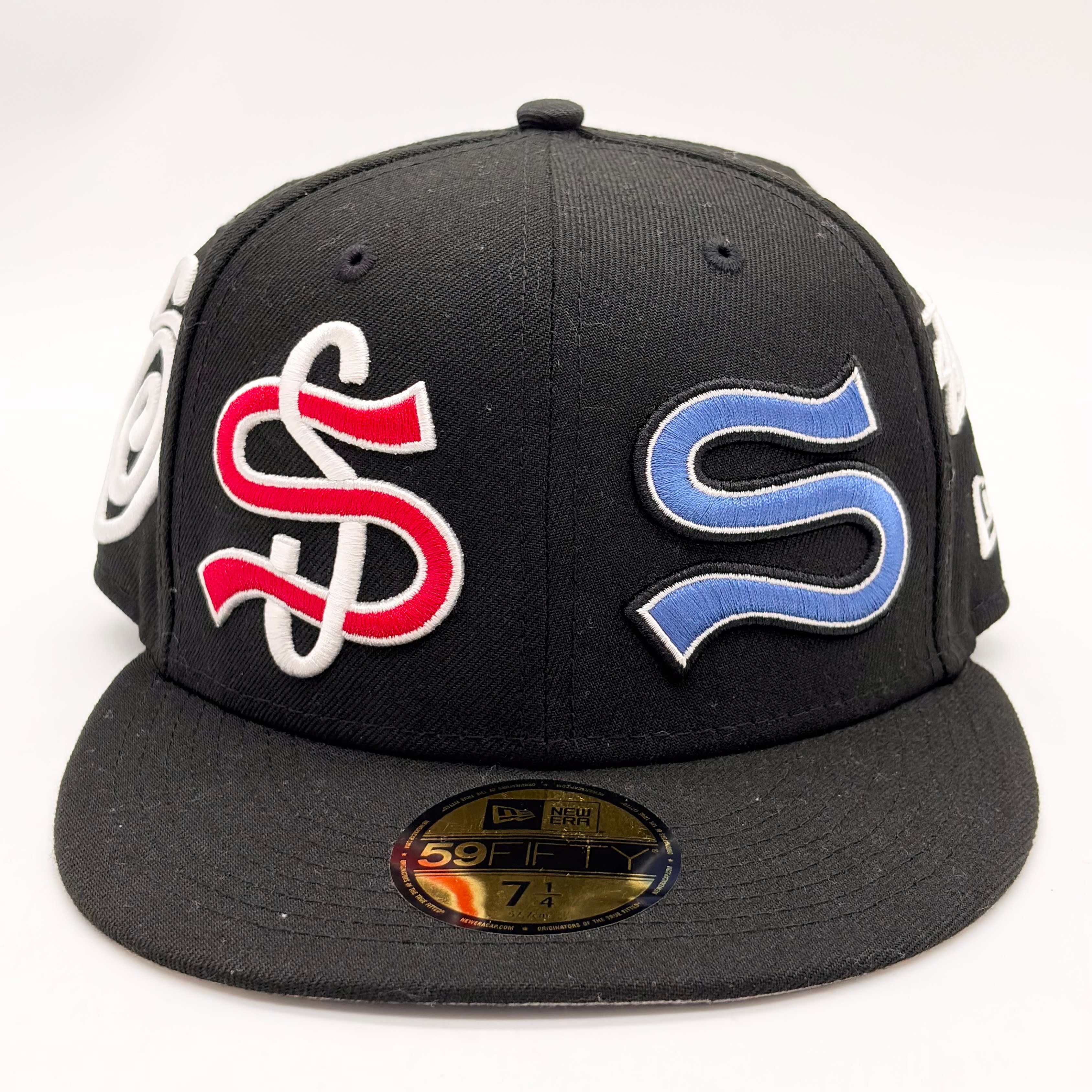 STUSSY × NEW ERA SS Logo Cap BLACK