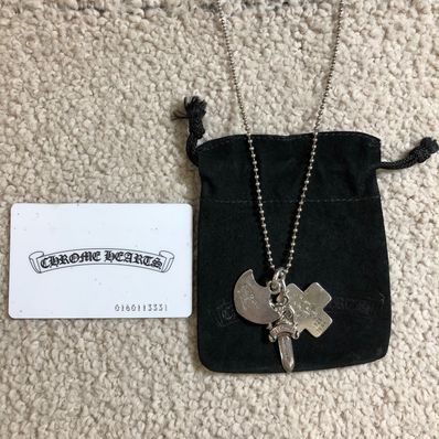 Chrome Hearts 3 Trinket Pendant "Silver"