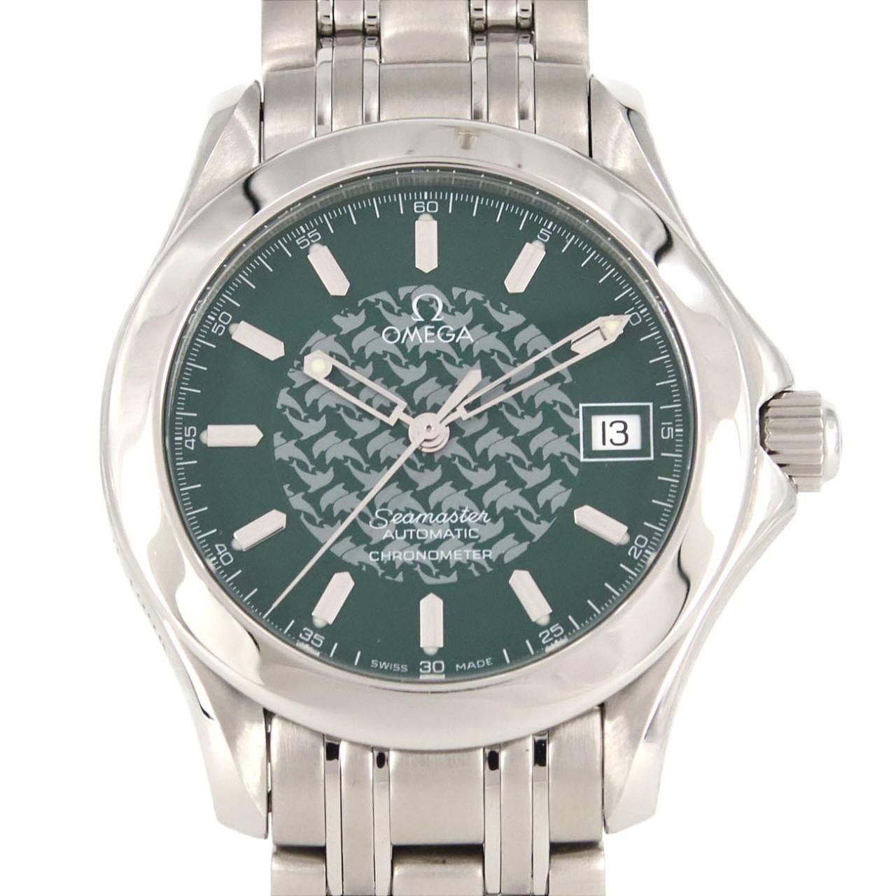 オメガ シーマスター120・マイヨール'98 LIMITED 2506.70 SS 自動巻
