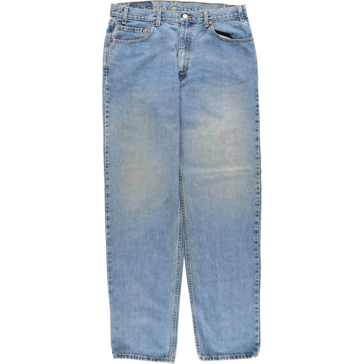 古着 00年代 リーバイス Levi's 550 RELAXED FIT テーパードデニムパンツ メンズw35相当/eaa555418