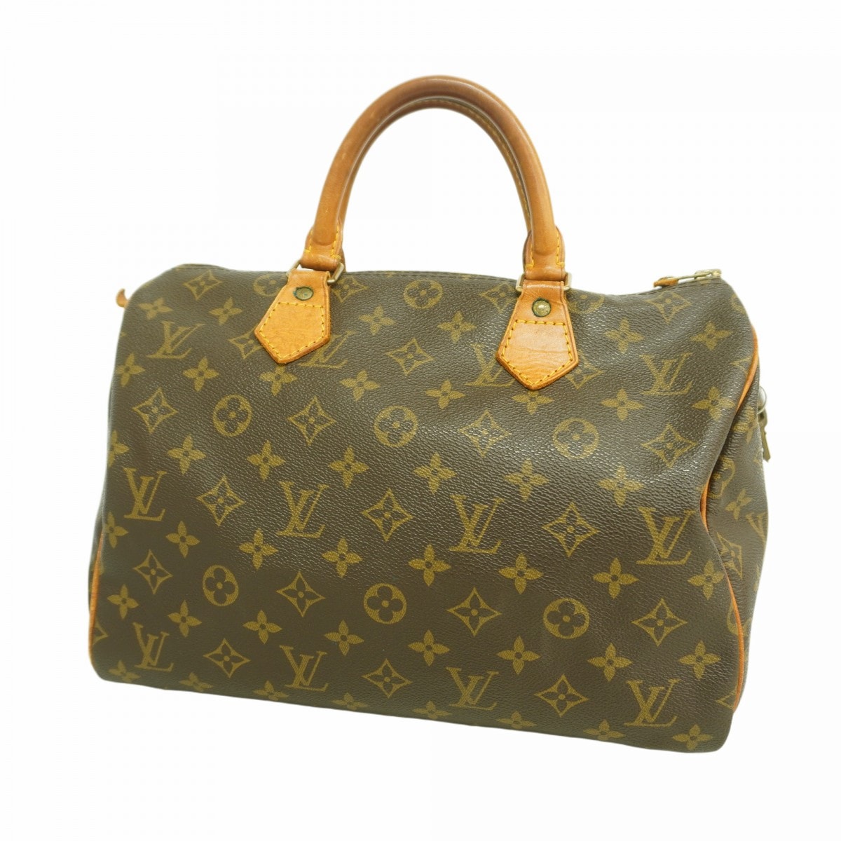 【6dd5173】ルイヴィトン ハンドバッグ モノグラム スピーディ30 M41108 ブラウン【中古】レディース