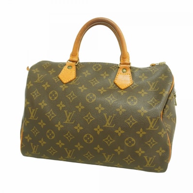 【6dd5173】ルイヴィトン ハンドバッグ モノグラム スピーディ30 M41108 ブラウン【中古】レディース