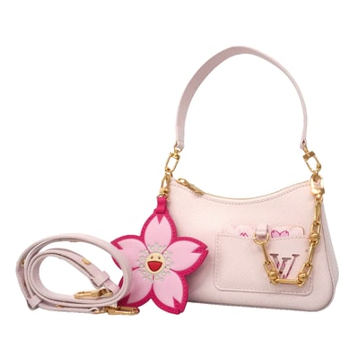 Louis Vuitton x Takashi Murakami Marellini Monogram Tiles Canvas "Cheeky Pink"