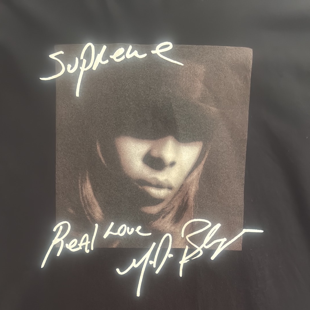 Supreme Mary J. Blige Tee "Black"