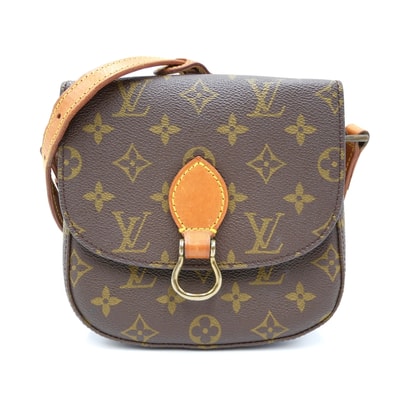 LOUIS VUITTON(ルイヴィトン)サンクルー ヴィンテージ ショルダーバッグ モノグラム キャンバス ブラウン レディース M51242【中古】