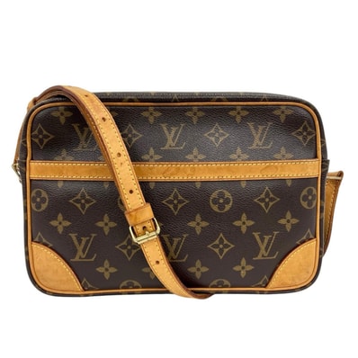 ルイヴィトン トロカデロ27 モノグラム ショルダーバッグ モノグラムキャンバス M51274 ブラウン レディース LOUIS VUITTON 中古