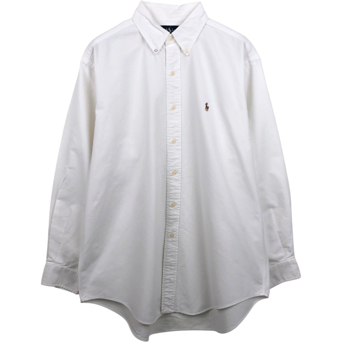 古着 ラルフローレン Ralph Lauren YARMOUTH 長袖 ボタンダウンシャツ メンズL相当/eaa676979