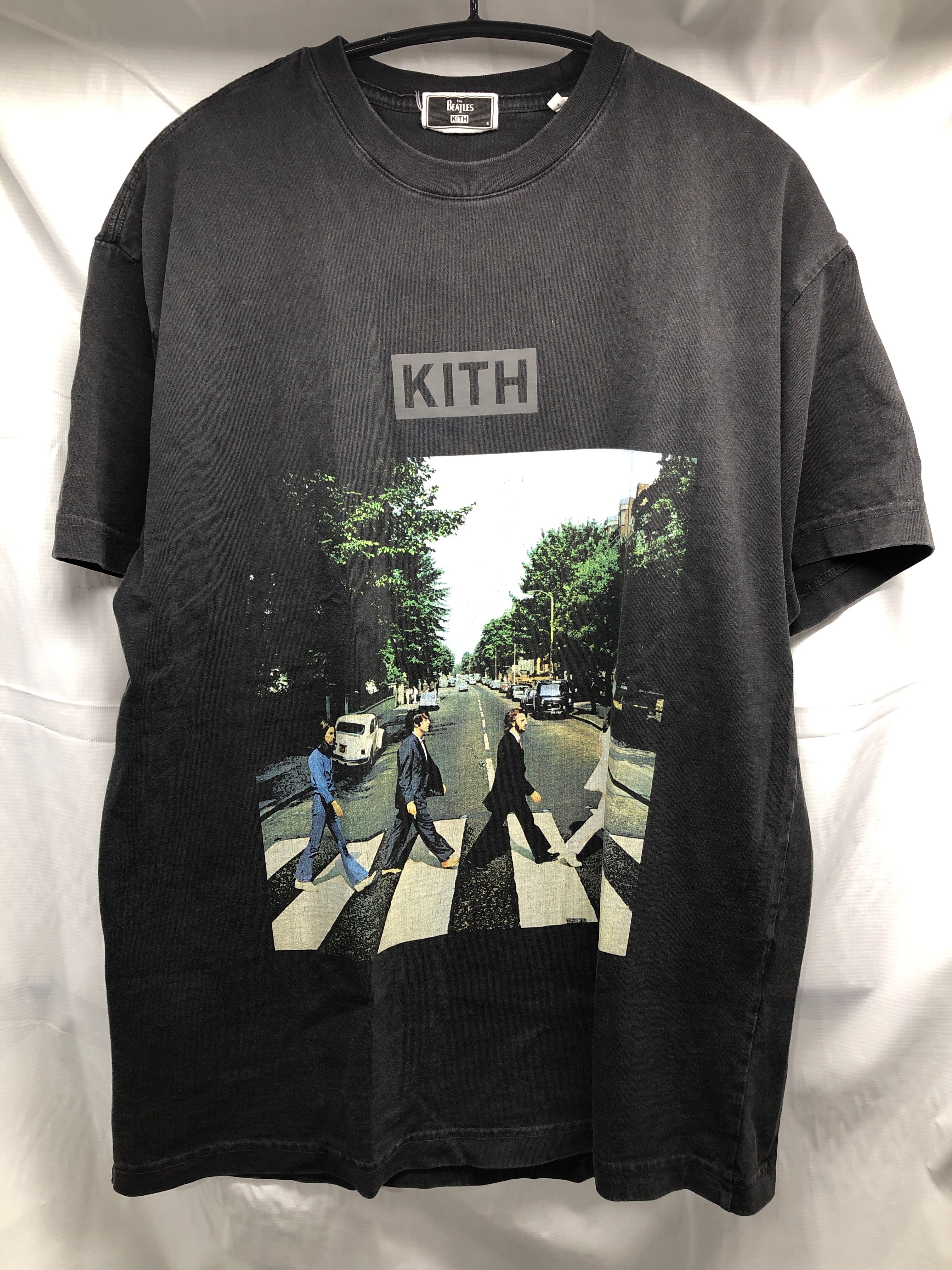 Kith x The Beatles Abbey Road Vintage Tee 