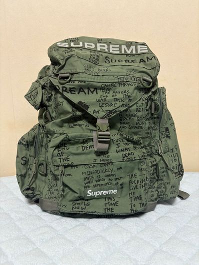 Supreme Field Backpack "Olive Gonz" (23SS)