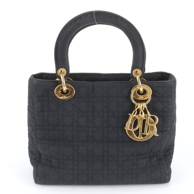 クリスチャンディオール カナージュ レディディオール ハンドバッグ