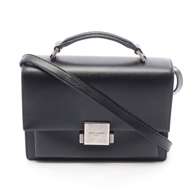 サンローランパリ SAINT LAURENT PARIS ベルシャス ミディアム 2WAY ショルダーバッグ バッグ レザー レディース ブラック系 482051 【中古】