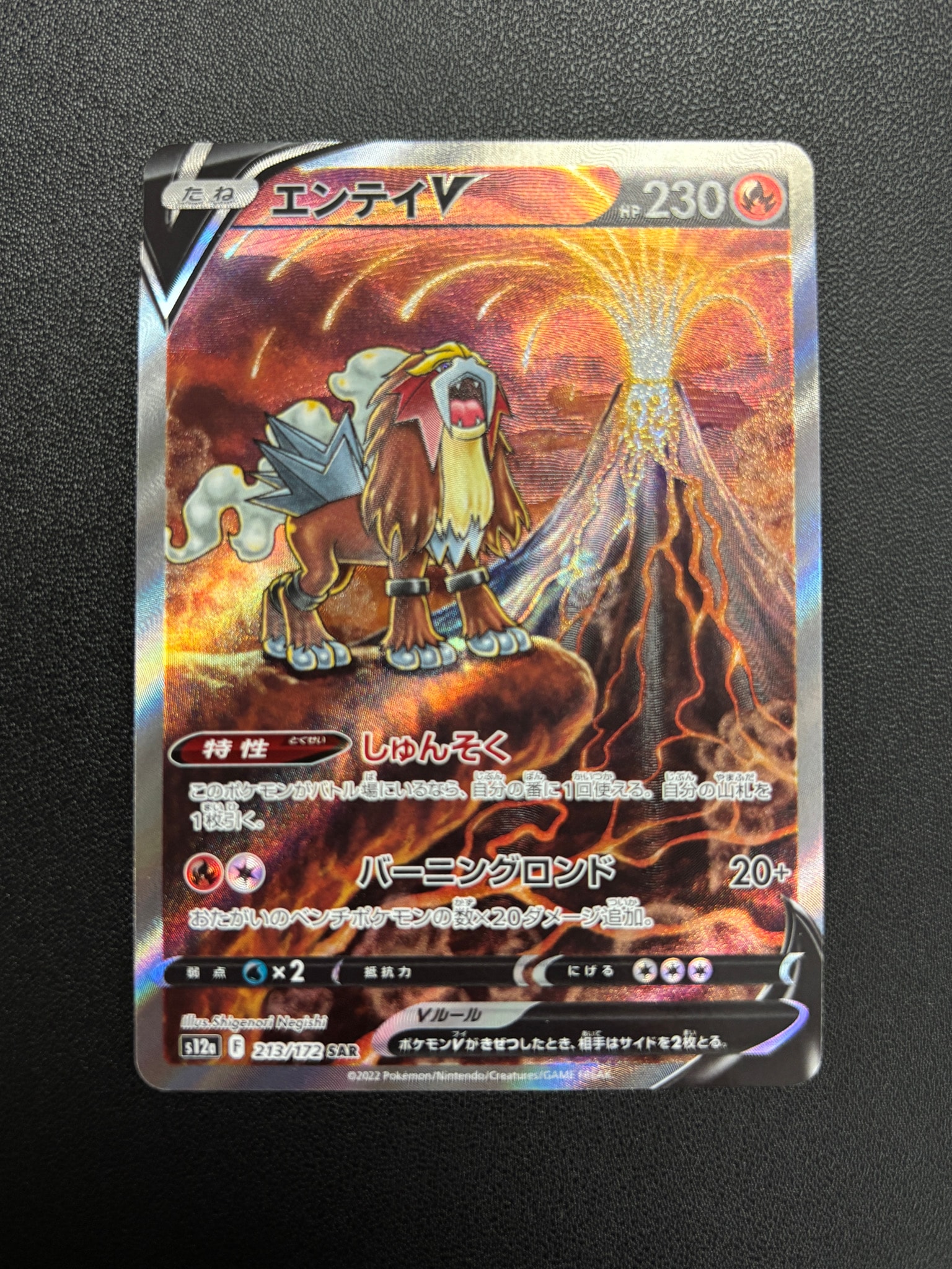 エンテイV SAR[s12a 213/172](ハイクラスパック「VSTARユニバース」)