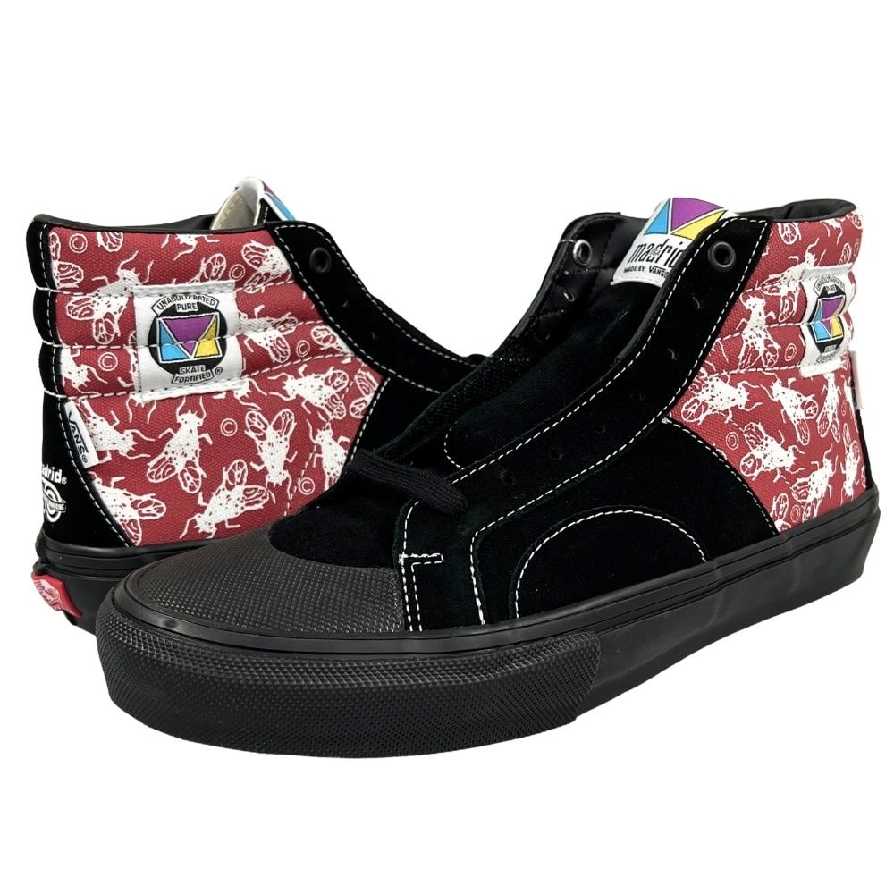 VANS バンズ × Madrid Skateboards Skate Sk8-Hi Reissue 137 Van Doren Approved スニーカー US9=27cm 56577