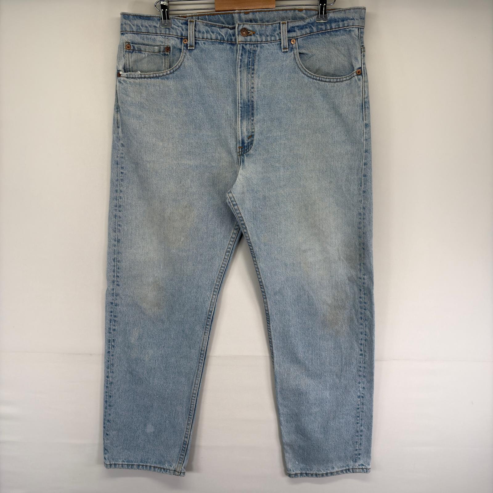 古着 90's/90年代 リーバイス Levi's USA製 デニム パンツ デニムパンツ 大きいサイズ Gパン 505 W40 L36  ブルー系 メンズ