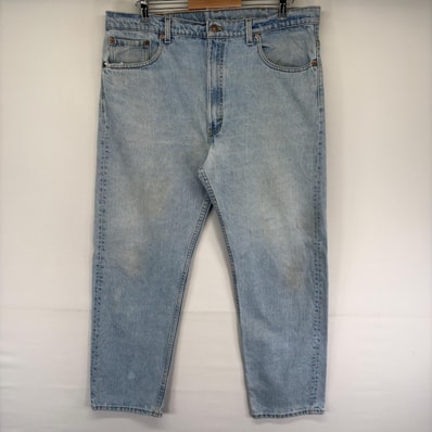 古着 90's/90年代 リーバイス Levi's USA製 デニム パンツ デニムパンツ 大きいサイズ Gパン 505 W40 L36 ブルー系 メンズ