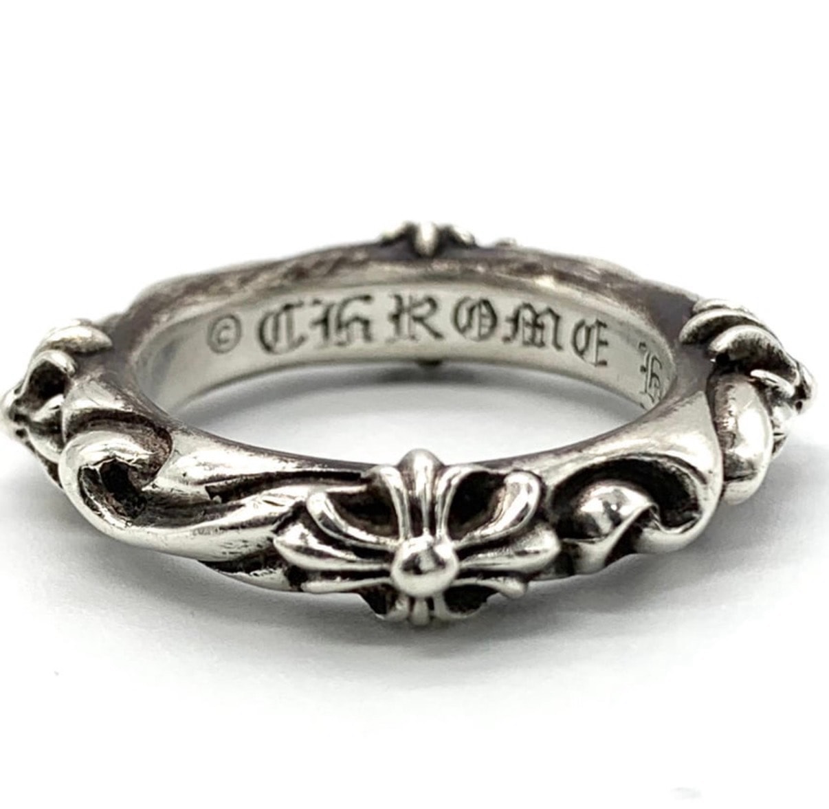 Chrome Hearts SBT Band Ring "Silver"