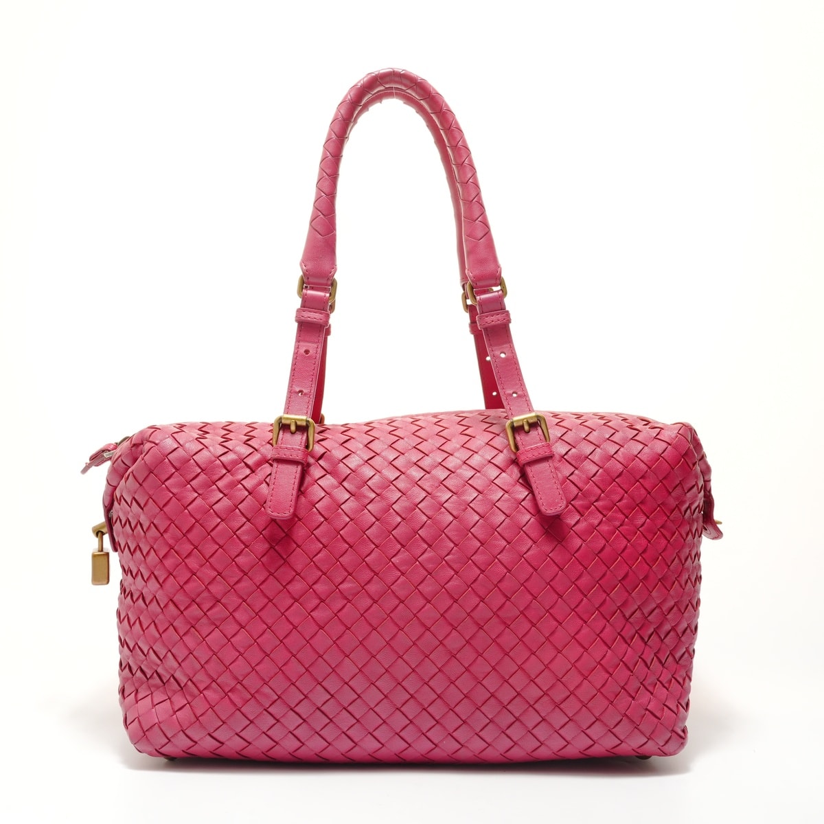 ボッテガヴェネタ BOTTEGAVENETA モンテーニュ イントレチャート ショルダーバッグ【中古】